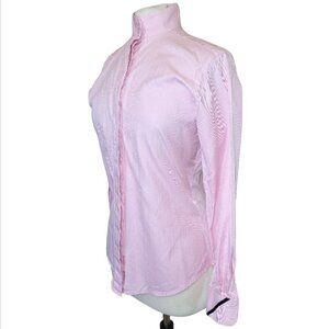 Women's Miku Equestrian Hunter Long Sleeve Pink Show Shirt - 36 (M/L)